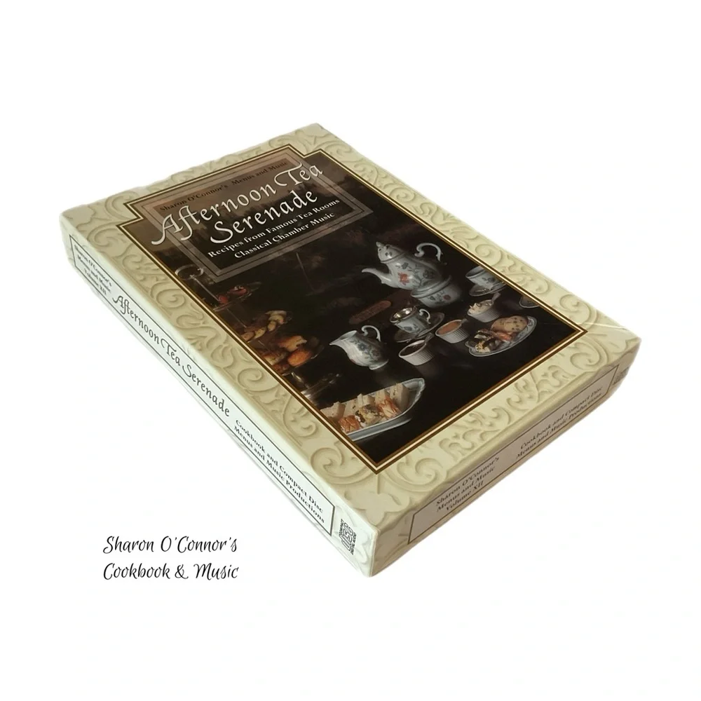 Cookbook /CD Set Afternoon Tea Serenade Sharon O'Connor Recipes /Classical Music - Picture 2 of 15